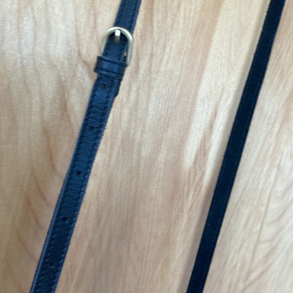 NWT Leather Suede Woven Crossbody Bag Leather Fringes Adjustable Strap Western - Picture 6 of 9